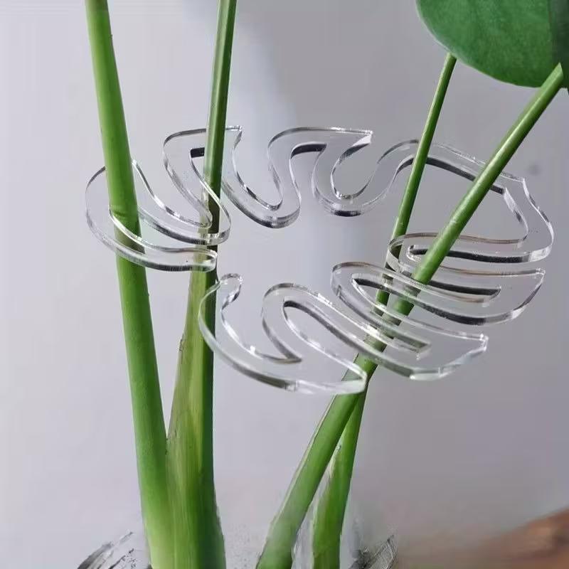 Greenhouse Plastic Film - 10-Pack Clear Flexible Plant Support Clips