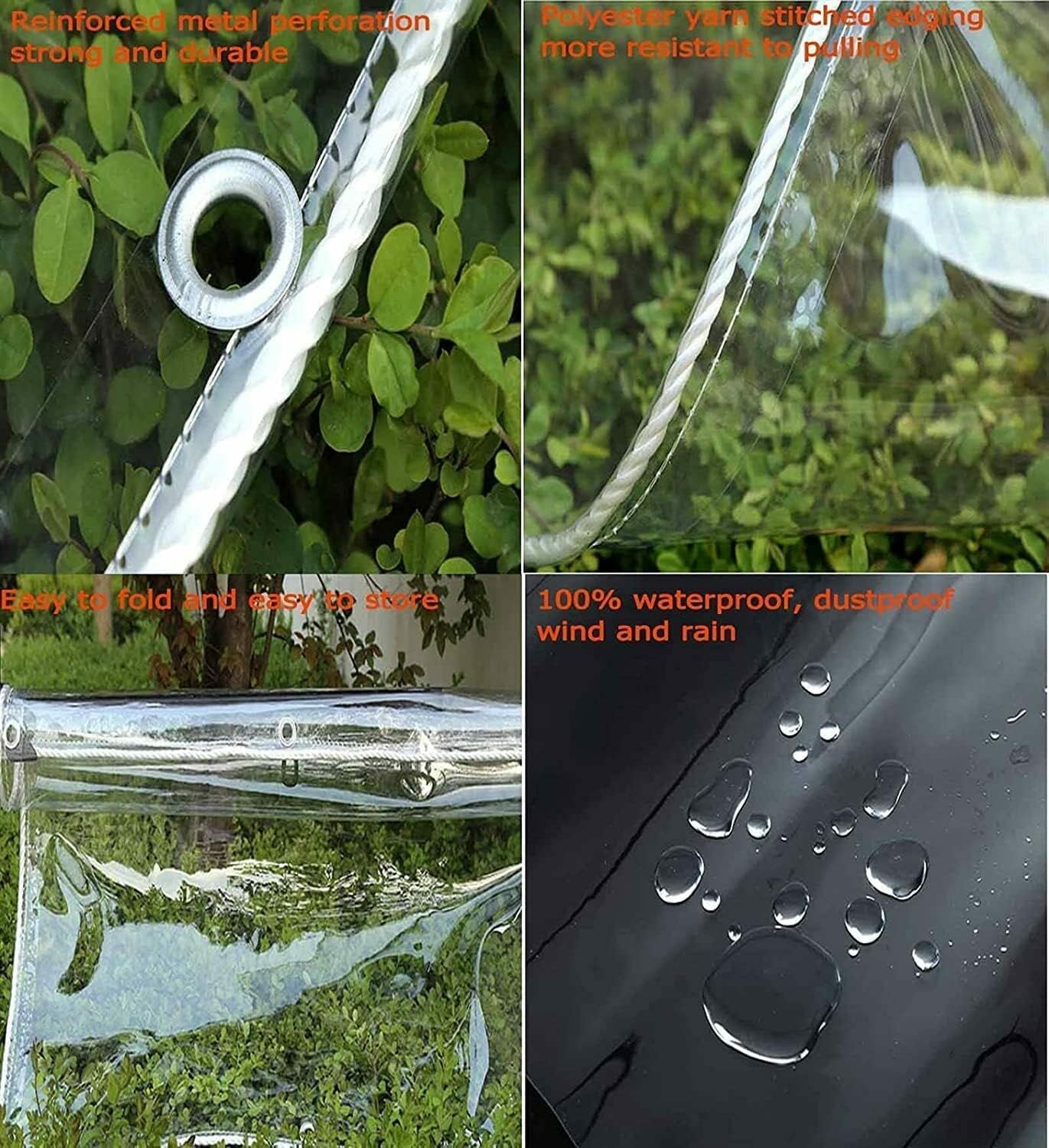 Tarpaulin Transparent Waterpro - Greenhouse Plastic Film recension och pris