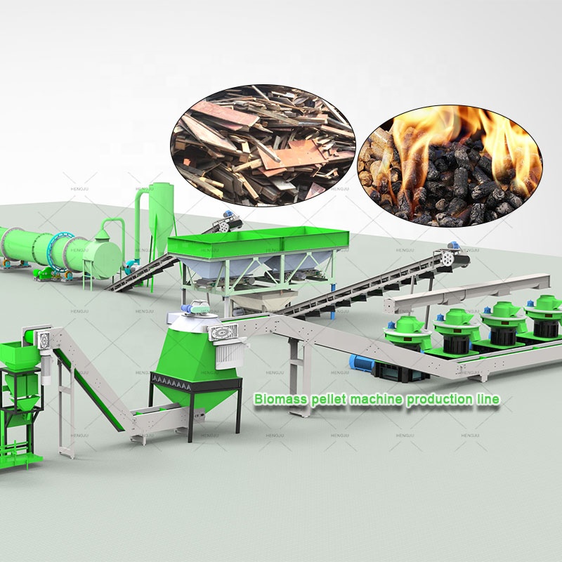 0.8-1t/h Energy Save Biomass R - Wood Pellet Making Machine recension och pris