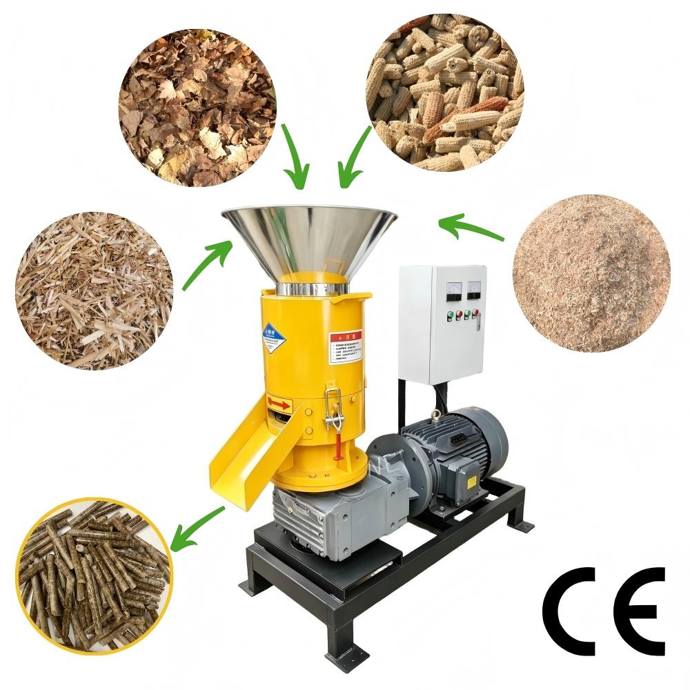 Biomass Wood Pallet & Pellet M - Wood Pellet Making Machine recension och pris