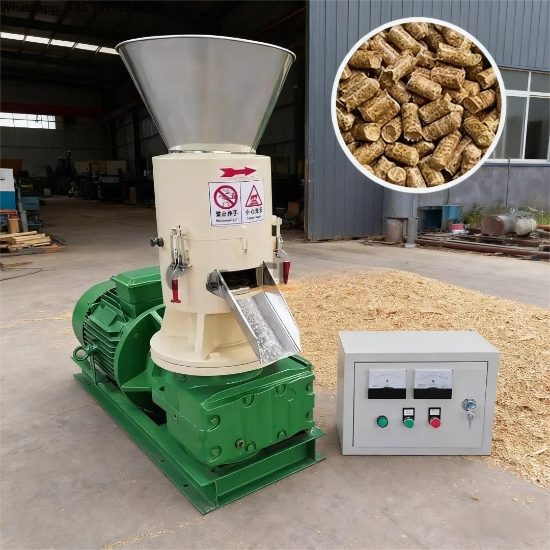 High Quality Flat Die Wood Pel - Wood Pellet Making Machine recension och pris