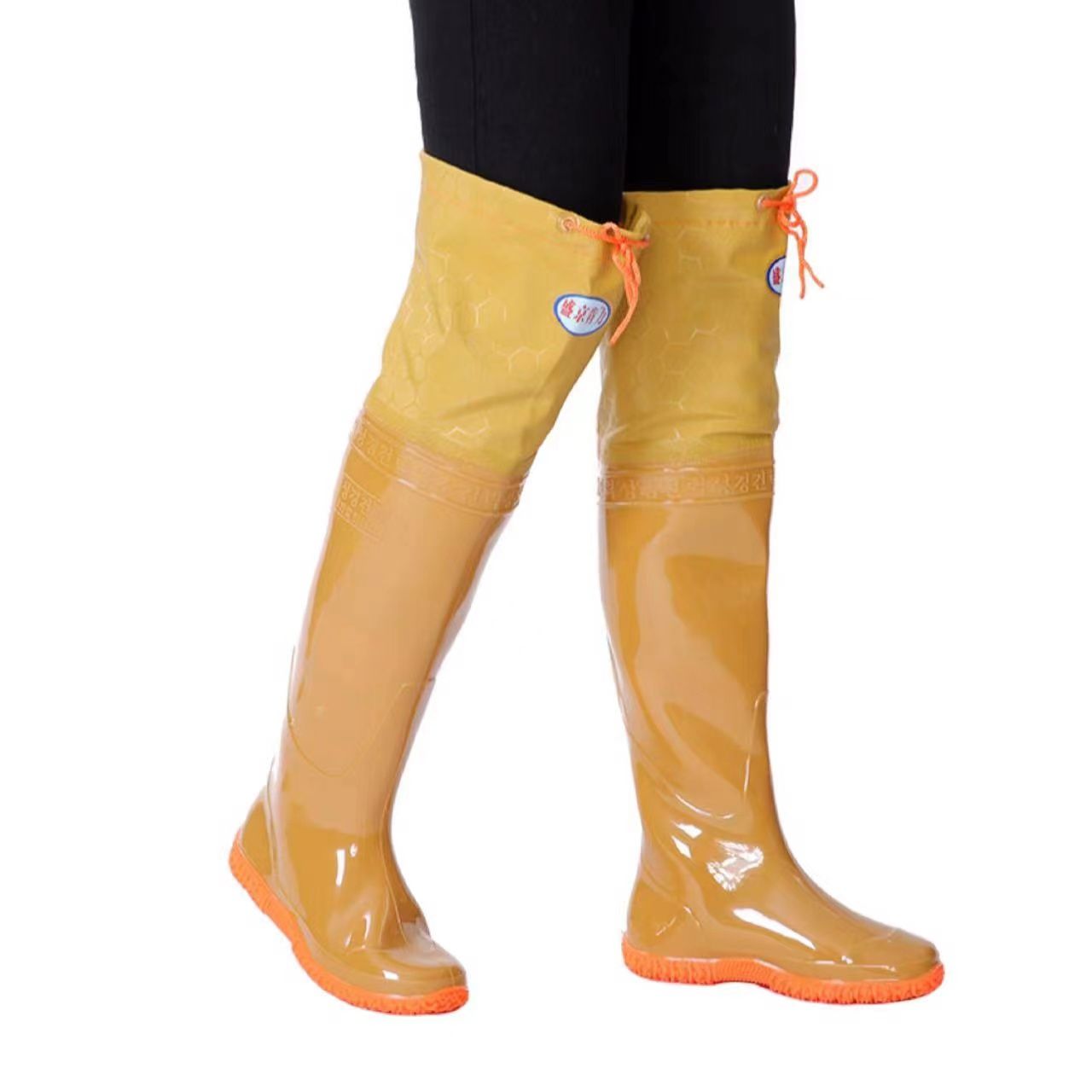 Unisex Over Knee Waterproof Fa - Agriculture Farming Rice recension och pris