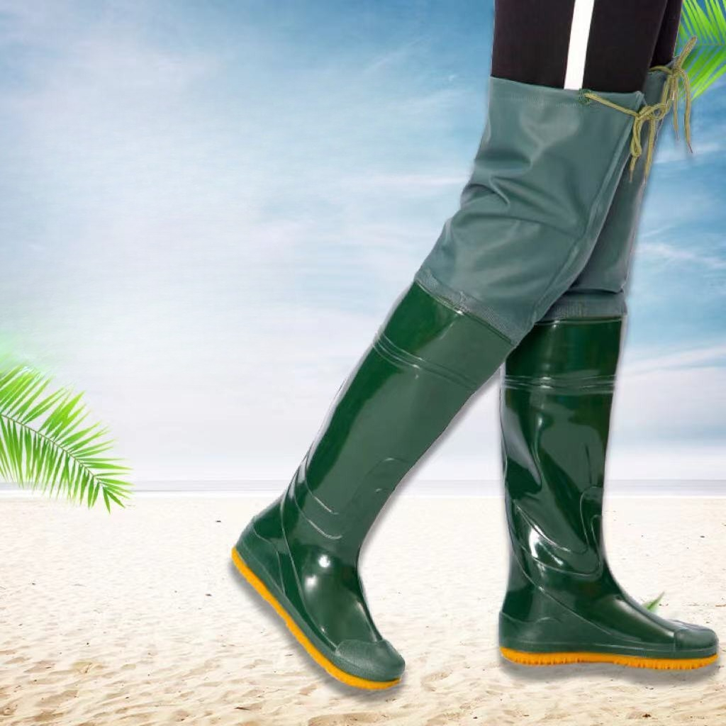 Unisex Over Knee Waterproof Fa - Agriculture Farming Rice recension och pris