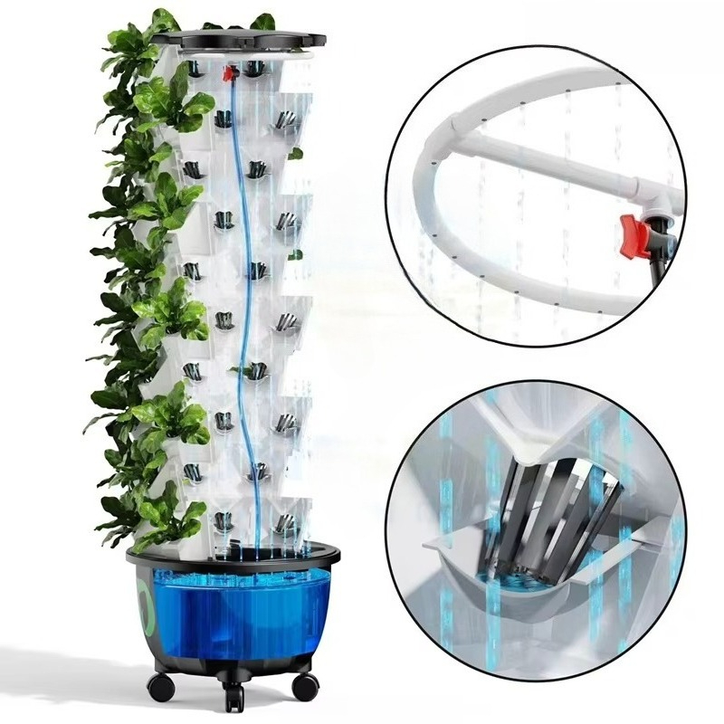 65 L 6 Layer 48 Holes Garden V - Hydroponic Farming Agriculture recension och pris